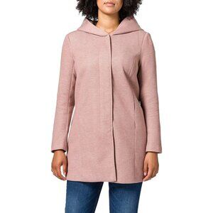 Only pink knit "Sedona" coat with hood. Size medium